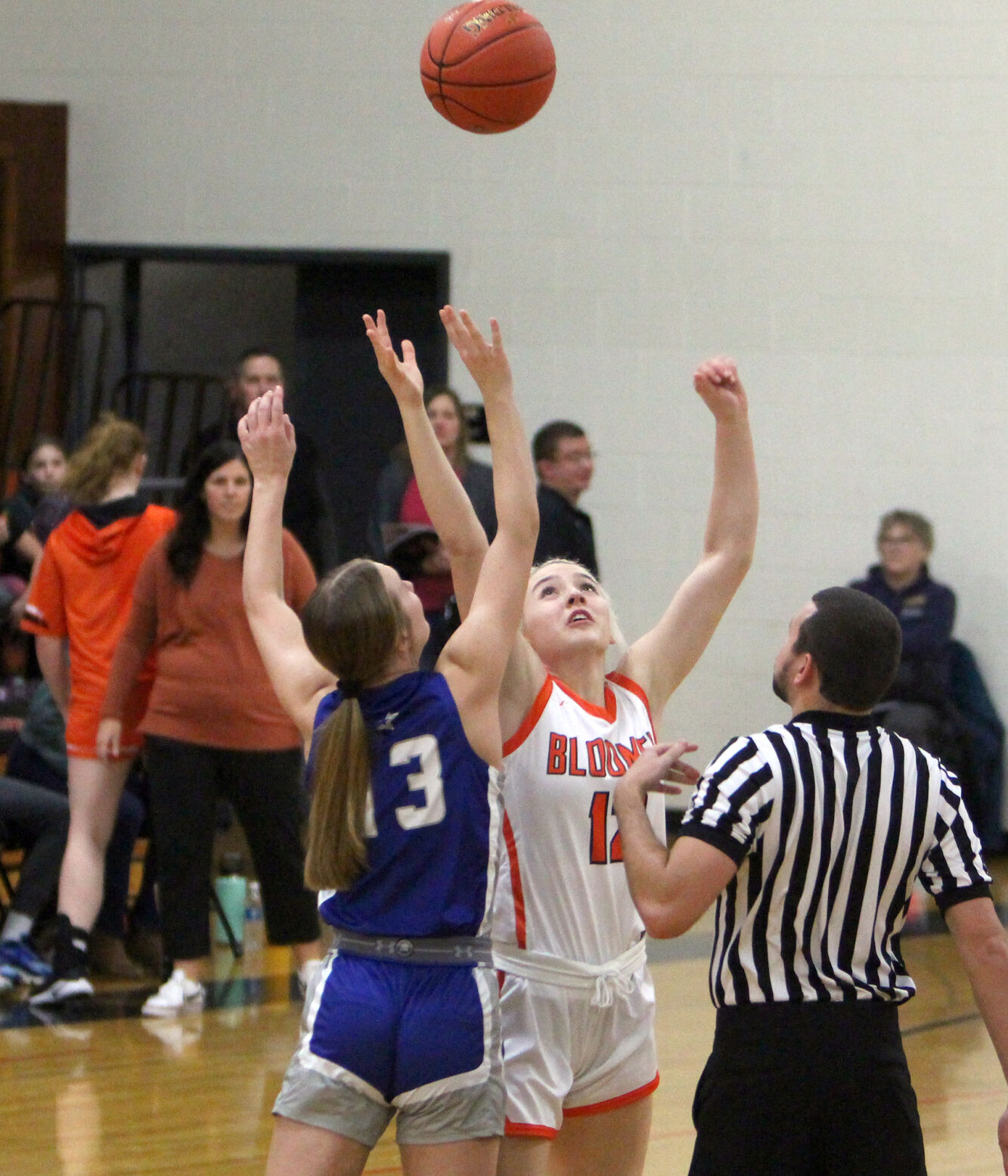 Cameron at Bloomer girls basketball 1-16-23